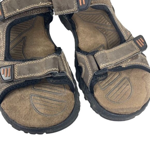 Hiking Sandals Gotcha Orson Mens Outdoor Brown Sport Open Toe Size 11 u - Picture 3 of 5